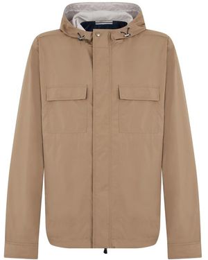 Fedeli Leichte Jacke Mit Kapuze - Natur