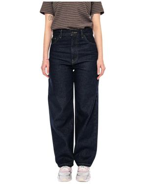 Carhartt Loose-Fit Jeans - Bleu
