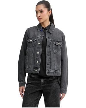 KARL LAGERFELD Denim Jackets - Negro