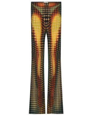 Jean Paul Gaultier Wide Trousers - Multicolour