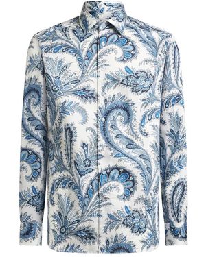 Etro Roma Shirt - Blau