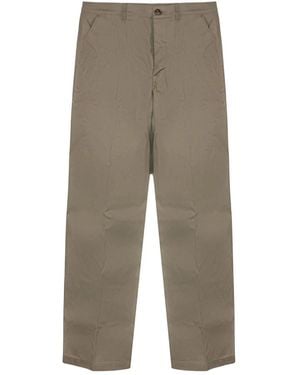 Rick Owens Straight Broeken - Grijs