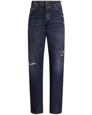 Dolce & Gabbana Loose-Fit Jeans - Blauw