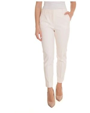Weekend by Maxmara New york style hose mit amerikanischer tasche - Weiß