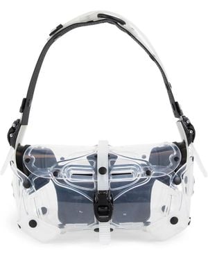 Innerraum Transparente Stereo-Tasche Mit Verstellbarem Gurt - Blau