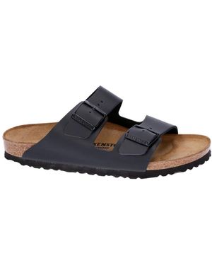 Birkenstock Schoenen ,Zwart ,Leer Arizona Narrow Fit - Blauw
