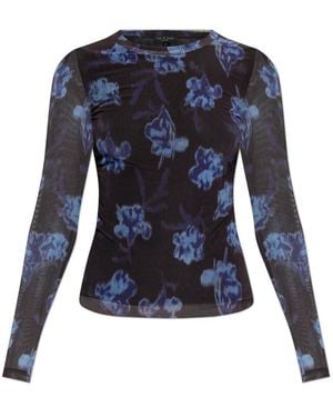 Rag & Bone Long Sleeve Tops - Azul