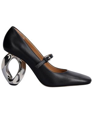 JW Anderson Chain Hakken Pumps - Zwart