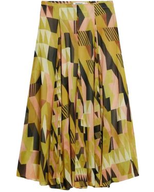 Desigual Midi Skirts - Verde