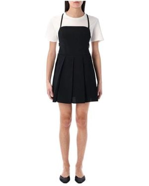 Low Classic Short Dresses - Black