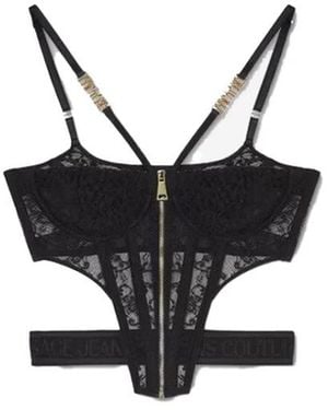 Versace Jeans Couture Sleeveless Tops - Black