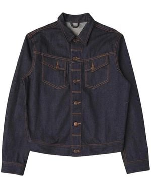 Nudie Jeans Denim Jackets - Blue