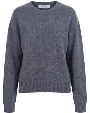 Jucca Round-Neck Knitwear - Gris