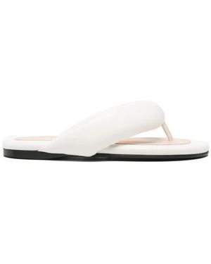 Carven Flip Flops - Blanco