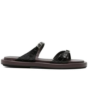Poeve Schoenen ,Bruin ,Schoenen - Zwart