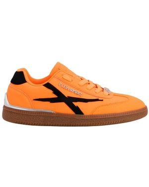Philipp Plein Running Shoes - Naranja