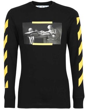 Off-White c/o Virgil Abloh Long Sleeve Tops - Nero