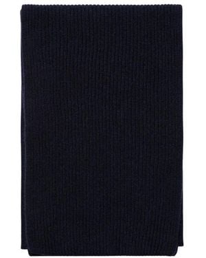 Sunspel Winter Scarves - Blue