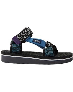 Suicoke Flat Sandals - Blue