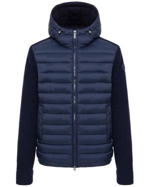 Colmar Gesteppte Jacke Mit Strickärmeln - Blau