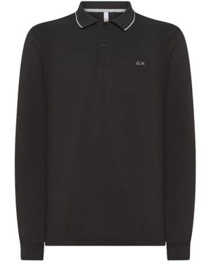 Sun 68 Polo Shirts - Negro