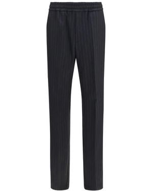 Versace Slim-Fit Trousers - Azul