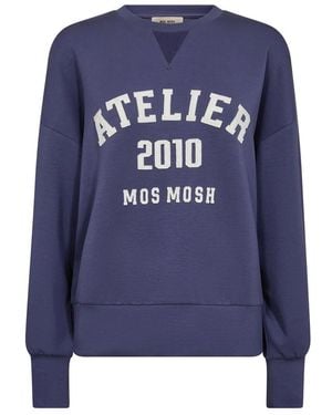 Mos Mosh Sweatshirts - Blue