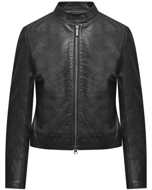 Bomboogie Leather Jackets - Black