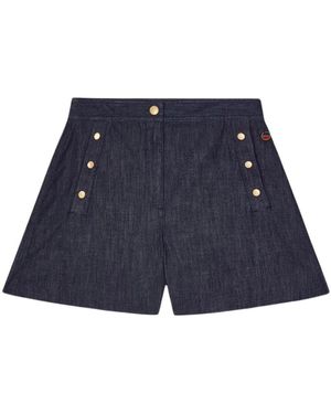 BUSNEL Denim Shorts - Blu