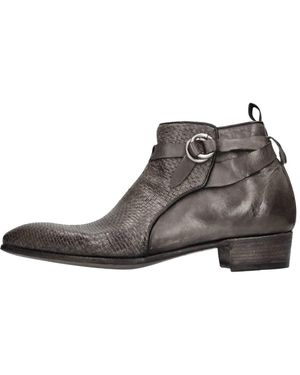 Lidfort Cowboy & Biker Boots - Brown