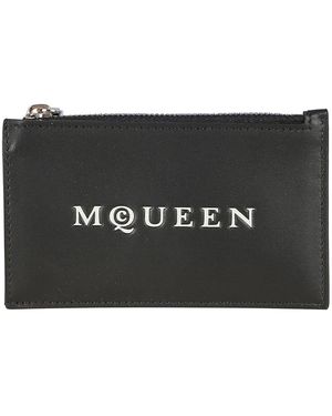 McQueen Wallets & Cardholders - Black