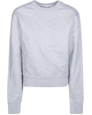 Entire studios Hoodies & Sweatvesten ,Grijs ,Katoen T-Shirt Mm - Blauw
