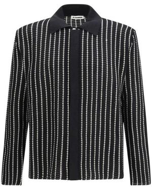 Jil Sander Casual Shirts - Black
