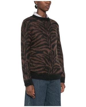 P.A.R.O.S.H. Round-Neck Knitwear - Nero
