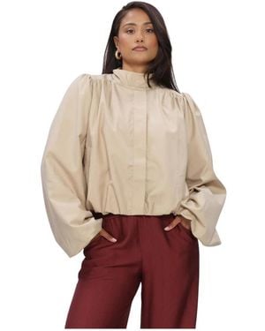 Minus Overhemden ,Mscindy Korte Jas - Rood
