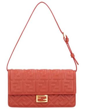 Fendi Shoulder Bags - Red