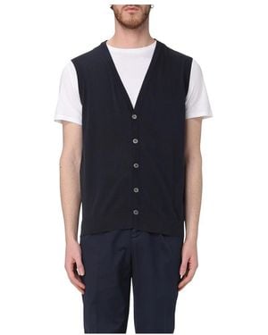 Drumohr Sleeveless Jumpers - Blue