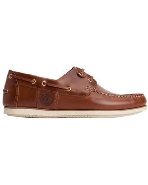 Barbour Sailor Shoes - Marrone