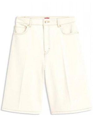 HUGO Denim Shorts - Blanco
