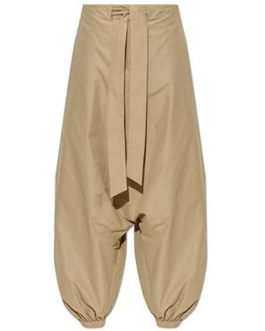 Balmain Wide Trousers - Neutro