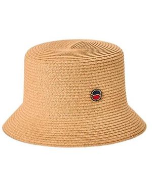 BUSNEL Tina Paper Straw Bucket Hat - Naturel