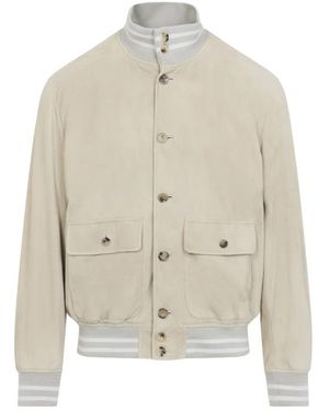 Ralph Lauren Bomber Jackets - Natural