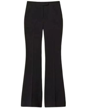 Twinset Wide Trousers - Black