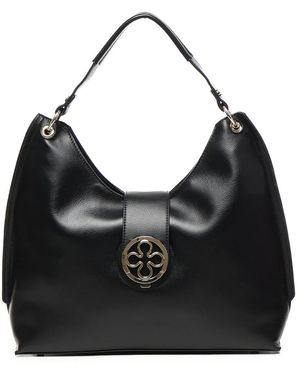 V73 Schwarze Tasche Im Sacca-Stil