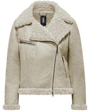 Bomboogie Faux Fur & Shearling Jackets - Gris