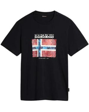 Napapijri T-Shirts - Black