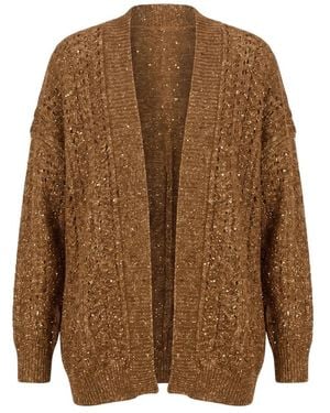 Panicale Truien & Vesten ,Bruin ,Cardigans