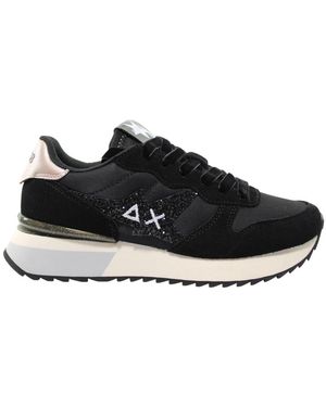 Sun 68 Trainers - Black