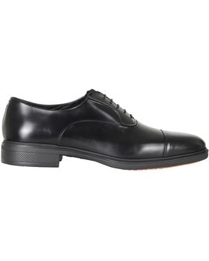 Santoni Easy Oxford - Schwarz