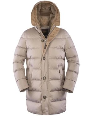 Moorer Down Jackets - Marrone